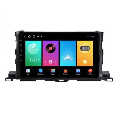 China GPS Navigation 10.1 inch Multimedia bulit in Carplay DSP WIFI BT Gps Car Video Recorder for Toyota Highlander 2015-2019 for sale