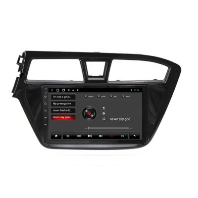 China GPS Car DVD Player Android Radio Player Gps Navigation System Car Reversing Aid For Hyundai I20 for sale