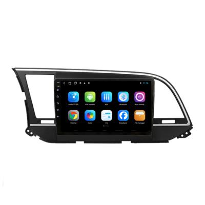 China Hot Selling GPS 9 Inch For Hyundai Elantra Car DVD Player Android Radio Player Gps Navigation System 2016-2018 Car Reversing Aid for sale