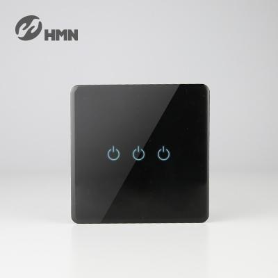 China New Type Panel EU Tuya Switch WiFi Control High Contact Load Relay Smart Lamp Switch for sale