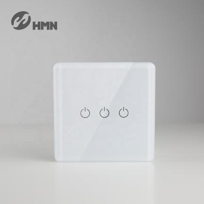 China High Charging Relay 86*86 WiFi Voice Control EU Smart Switch Light 1/2/3 Band Wall Switches Home for sale