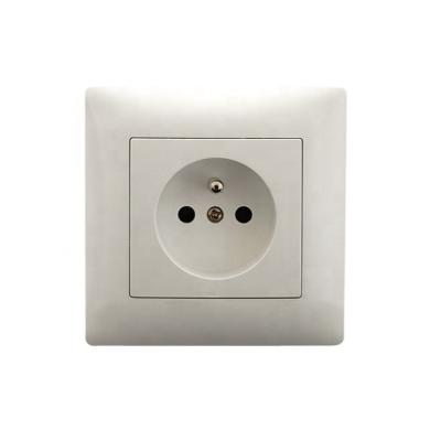 China Easy Installation Hermano CE/TUV/CB Certified French Flush Residential Socket Outlet EU Standard Power Socket for sale