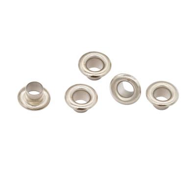 China Wholesale Garment Head 306 Stainless Steel Round Eyelets Hollow Out Tubular Rivets For Bags for sale