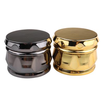 China Exquisite Herbing Cigarette China Hot Sale Wholesale Customized Logo Metal Herb Grinder Creative Portable Colorful Manual for sale