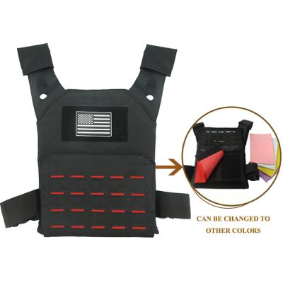 China Gym Weight Vest Mens Body Plate Loaded Gym Weight Workout Training Vest for sale