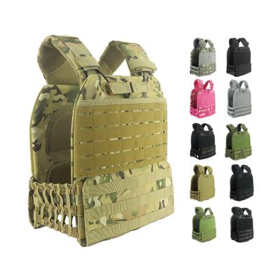 China Wholesale Tactical Military Running Fitness Workout Weight Training Military Tactical Vest for sale