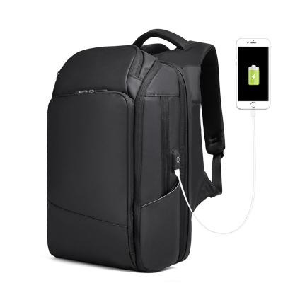 China With USB Fashion Oxford USB Management Computer Backpack Waterproof Charging Bag For Outdoor for sale