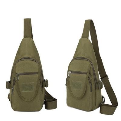 China 1000D Oxford Cross Shoulder High Quality Anti-theft Sling Backpack Anti-theft Assault Messenger Bag with Molle for Outdoor Activities for sale