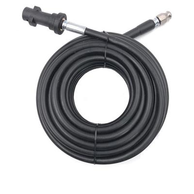 China PVC+PE Sewer High Pressure Pipe Cleaner Jet Hose Drain Hose For Car Joint For K2-k7 for sale