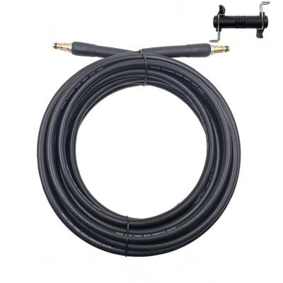 China PVC+PE Quick Connect High Pressure Water Jet Washer Hose Compressure Washer Hose 10meters For K2-k7 For Car Washer for sale