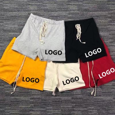 China QUICK DRY Dread Of God Fashion Shorts Drawstring Plain Mens Loose Running Fitness Sweat Shorts for sale