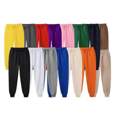 China Breathable Casual Pants Men And Women Loose Rope Leg Fitness Jogging Pants for sale