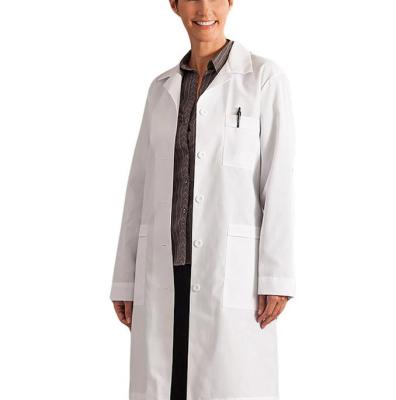 China Beskope Hospital Customized Logo Design Cotton Doctor Nurse Hospital Uniforms Ladies Lab Uniform Coat for sale