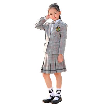 China Anti-pilling unisex school blazer set uniform for kindergarten and boys and girls primary school uniforms for sale