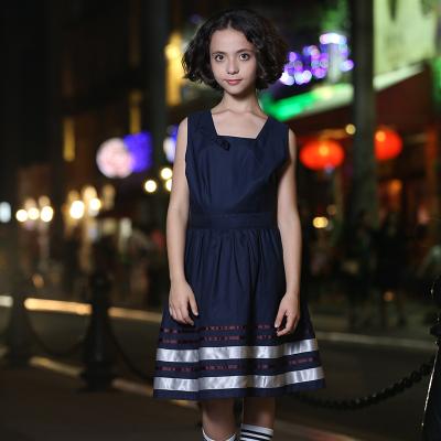 China Anti-pilling school uniform design for girls pinafore dress school uniforms pinafore clothing for sale