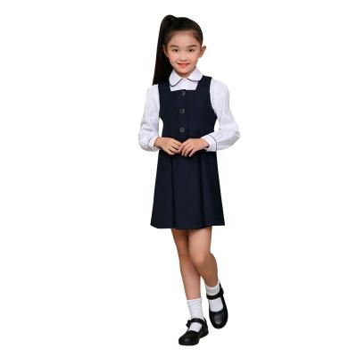 China 2020 fashions school uniform anti-pilling for girls pinafore girls instruct pinafore dress kindergarten and primary for sale