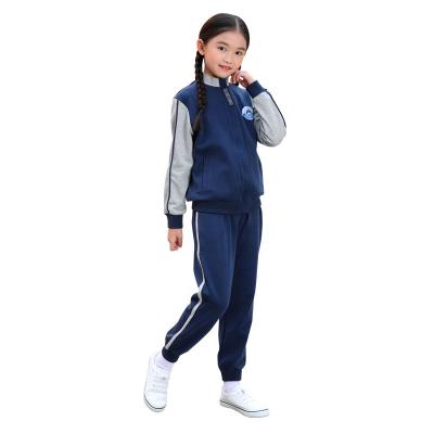 China Anti-pilling Kids Hoodies And Pants Sets School Sports Wear Tracksuit For Kindergarten And Primary Kids School Uniforms for sale