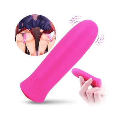 China 7 Speed ​​Silicone Vibrator Purple Bullet Vibrator Waterproof Rechargeable G-spot Vibrators For Woman for sale