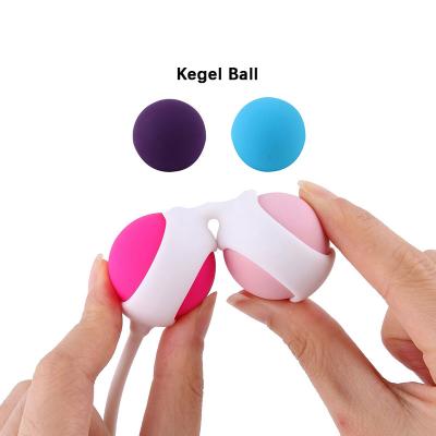 China Replenish Vaginal Kegel Exerciser Vaginal, Duo-ball Massage, Silicone Ben Wa Balls For Female Sex Toys for sale