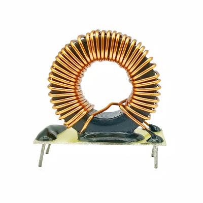 China 1000uh 200uh High Current Inductors Magnetic Toroidal Inductor DIP Inductor With Baseboard for sale