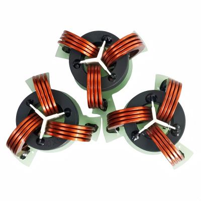 China Three Phases Common Mode Choke Inductors High Power High Current Flat Copper Wire Choke Coil for sale