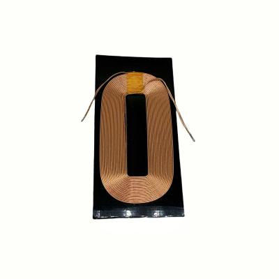 China Customized Copper Wire Wireless Charging Inductive Coil With Ferrite Magnetic Core for sale