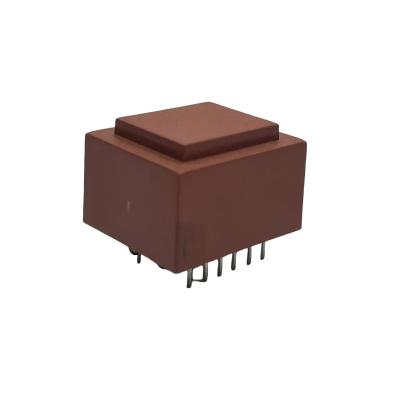 China Waterproof Insulated EI28 Silicon Steel Chip Potting Low Frequency Transformer for sale