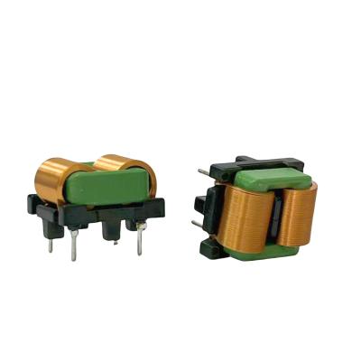 China 10mH Copper Wire Horizontal Flat Wire Inductor Manganese Zinc Core Line Filters for sale