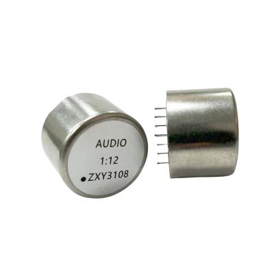 China Low Noise 1:12 ZXY3108 Small Permalloy Audio Transformer Fe-Ni Alloy for sale