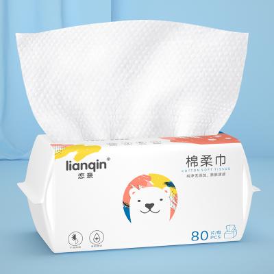 China Box Tissue Non Brand Ultra Soft OEM Cotton Tissue Moisturizing Facial Cleansing Tissues for sale