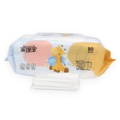 China Antibacterial Happy Biodegradable Bamboo Baby Cloth Travel Case, Biodegradable Soft Bamboo Baby Wet Cloths for sale