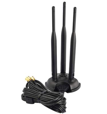 China Router Dual Band 2.4 Wifi 5g With SMA 2.4g 5.8g Fiberglass Antenna HAS-2458MS3H for sale