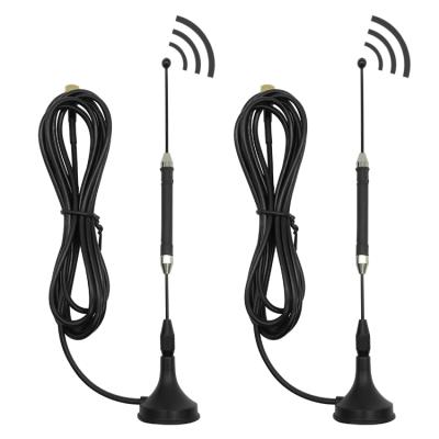 China Magnetic Antenna 5dBi Mobile Phone Signal Booster Magnet GSM Antenna With SMA Male Connector HAS-0918MSA for sale