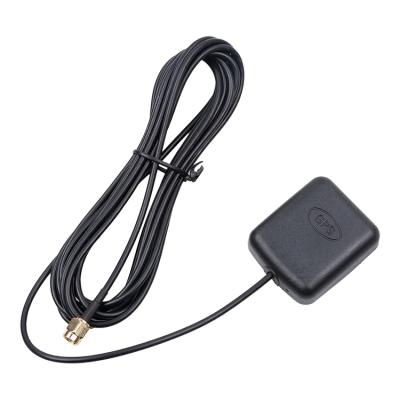 China Active Car Antenna GPS Beidou Vehicle Magnetic Antenna with RG-174 Cable HAS-GPSD for sale