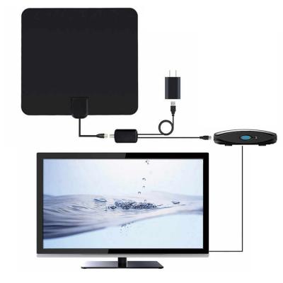 China Factory Price Indoor TV Antenna Long Range 100 Miles Digital TV Antenna For Signal Booster 330*300*0.6mm for sale