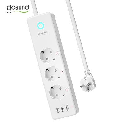 China Eu 16a google alexa home australia outlet commercial portable smart band smart wifi control app luxury australia plug extender for sale