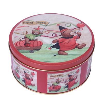 China Warranty Tin Boxes For Cookies Cartoon Tin Cookie Box, Cookie Cookie Satisfaction Tin Box Packaging for sale