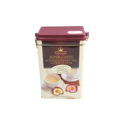 China Factory Direct Wholesale Square Tea Packaging Tins,Premium Tea Tin Box for sale