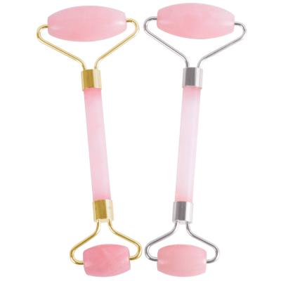 China Whitening Rose Quartz Jade Roller Jade Massager Beauty Facial Jade Roller for sale