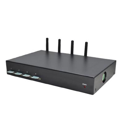 China High Quality GSM 4 Ports Bulk Ports Bulk Gateway Voice Call Sms Bulk Sms Gateway Modem for sale