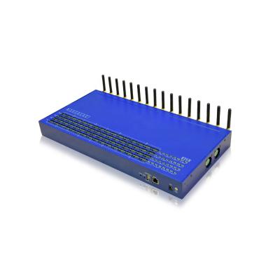 China 4G/3G/GSM gateway products 16 chanals 128 ports sms gateway support sim bank 16-128 for sale