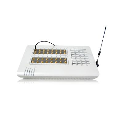 China Bulk voice and sms 32 ports gsm voip gateway goip32 sms gateway SimBank simbox for sale