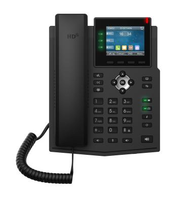 China The X3U IP phone 20-sip line, three-way conferencing with 2.8 inch color screen and supporting POE and EHS wireless headset X3U for sale