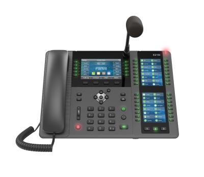 China Color Vedio IP Phone 20 SIP Lines With 3 LCD Color Screen Fanvil X210 Business IP Phone Video SIP Door Phone for sale