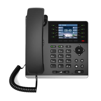 China Free calls 2021 china supplier golden horizon cheap voip 2 lines sip ip phone for sale