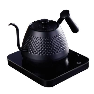 China Akimita Home Coffee Kettle 360 ​​Degree Base Stainless Steel Spill Over Kettle Temperature Control Tea Kettle for sale