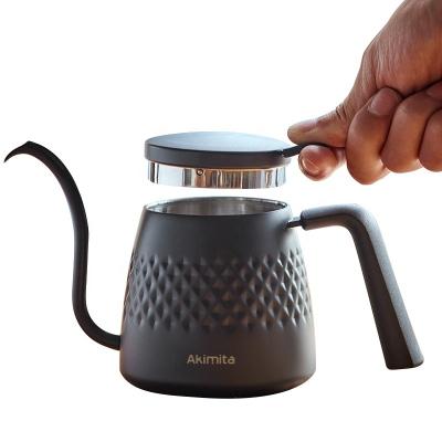 China WITH LID Latest Coffee Maker Set Portable Desktop Travel Camping Coffee Kettle Hanging Ear Drip Coffee Filter Set for sale