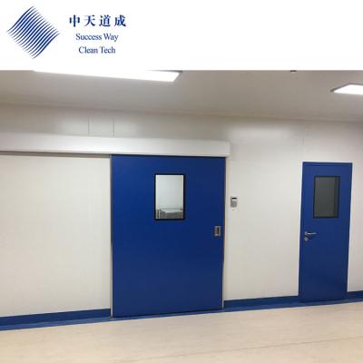 China Cheap Price Operating Room Modular Safety Sliding Cleanroom Door for sale