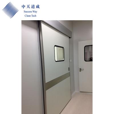 China Industrial CE standard automatic airtight operating room sliding door for hospital for sale