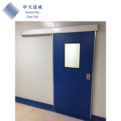 China Cleanroom Industrial Hospital Automatic And Manual Sliding Door for sale